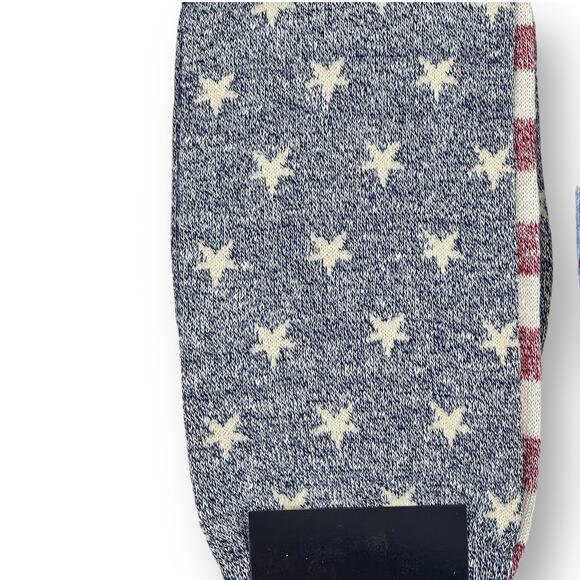 Cremieux USA Patriotic 4th Of July Crew Sock Lot Of 4 Pair Mens Shoe Sz 6-12.5 - Picture 4 of 6